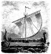 Drakkar, brod Vikinga, pirata sjeverne Europe
